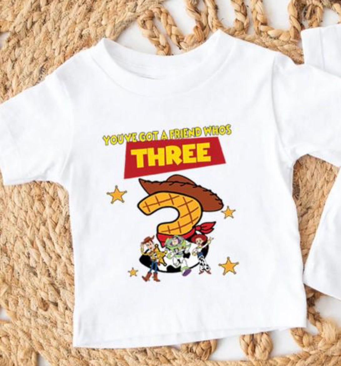 I’ve got a friend who’s three