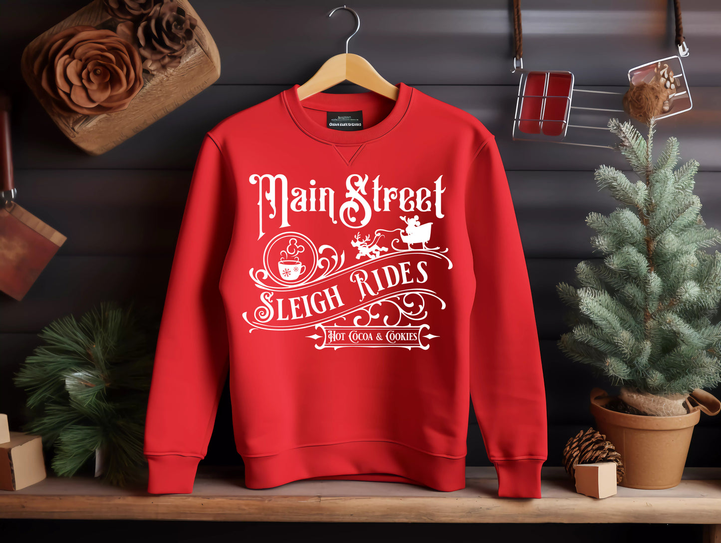 Main Street sleigh rides