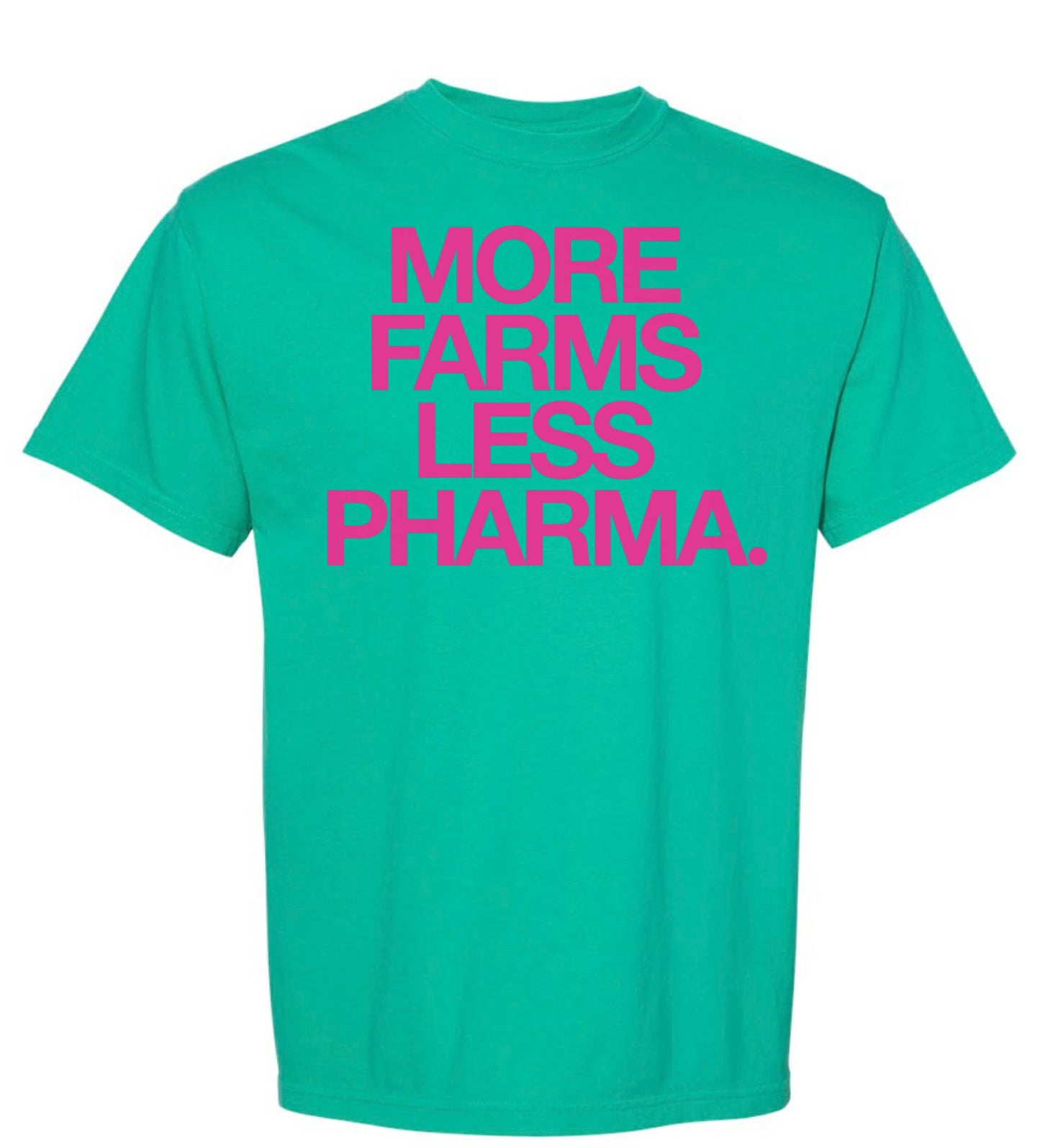 More farms less pharma