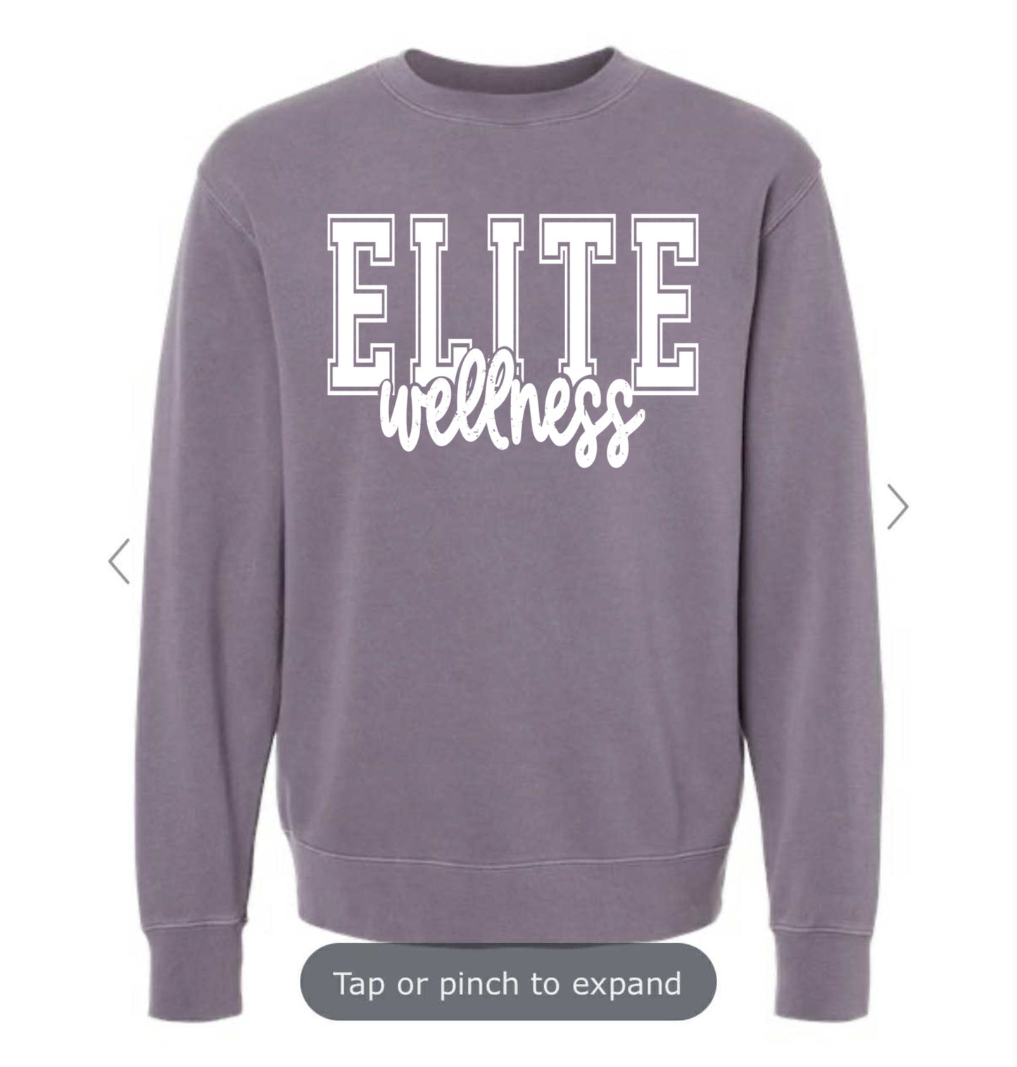 Elite wellness sweatshirt