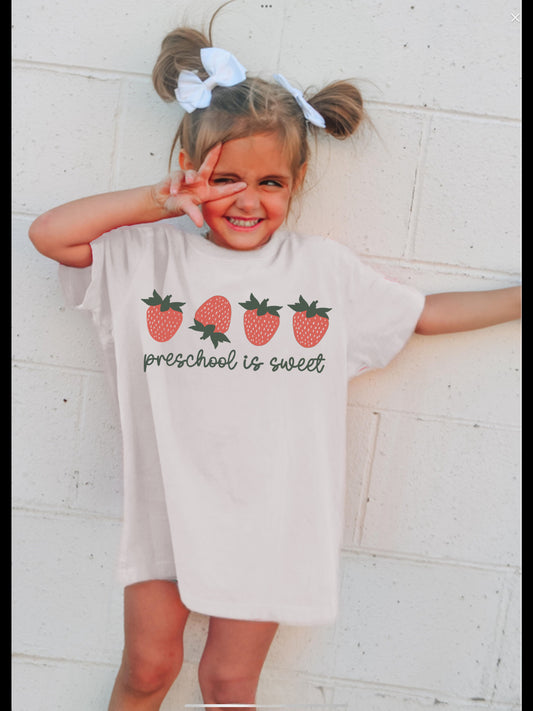 Preschool is sweet