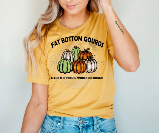 Fat bottom gourds solid