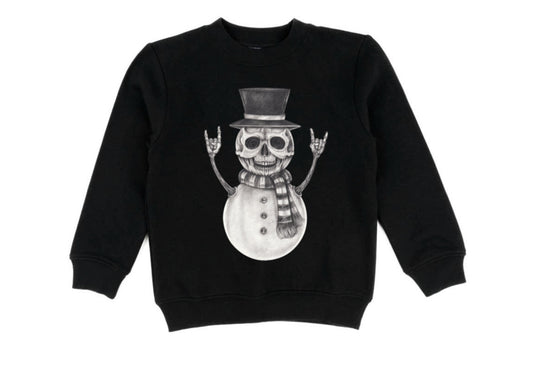 Skeleton snowman