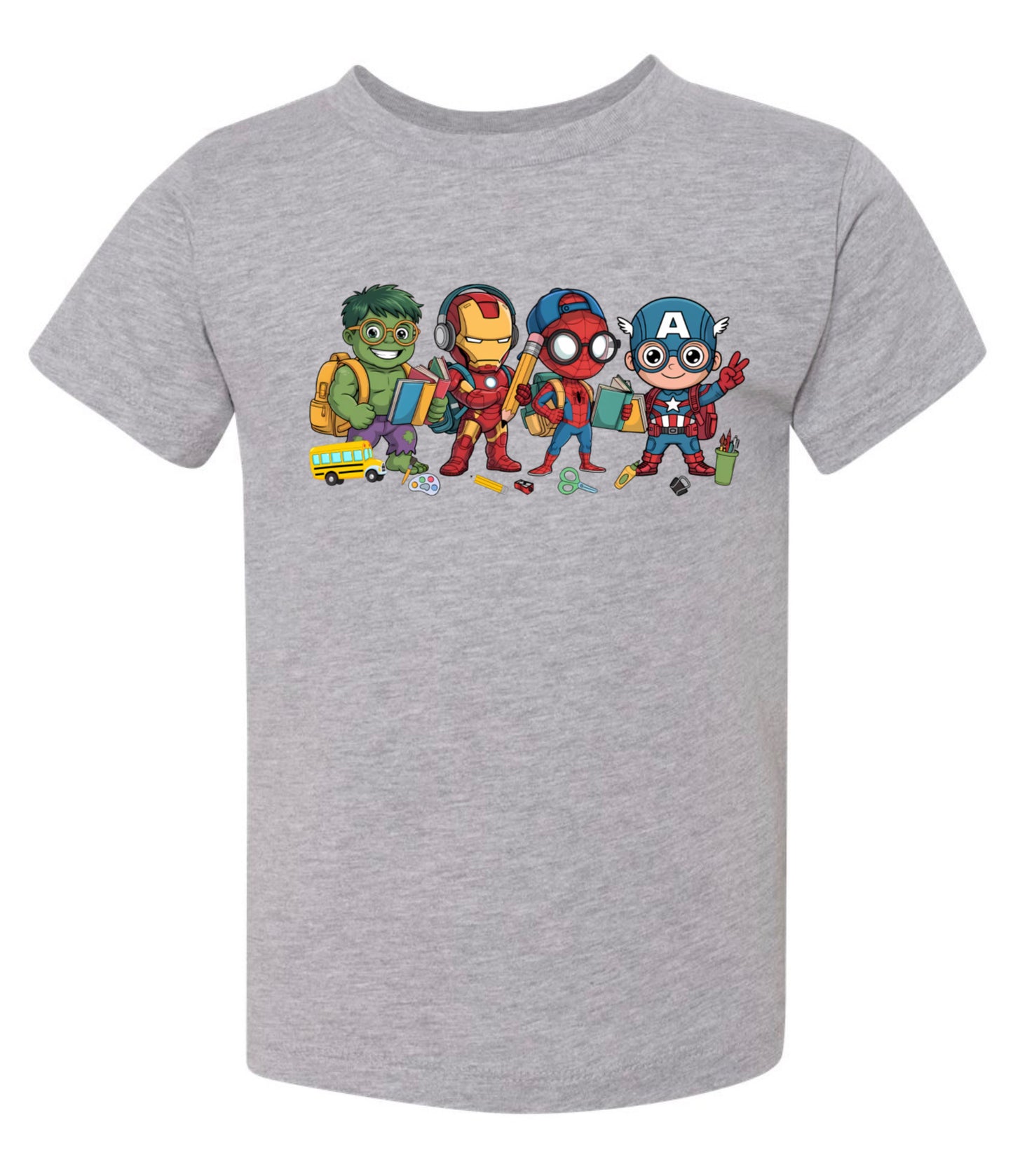 Back to school super heroes