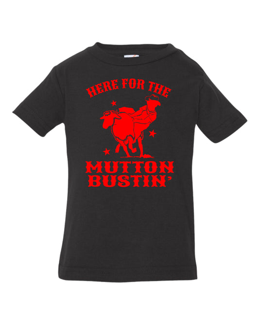 Here for the mutton bustin