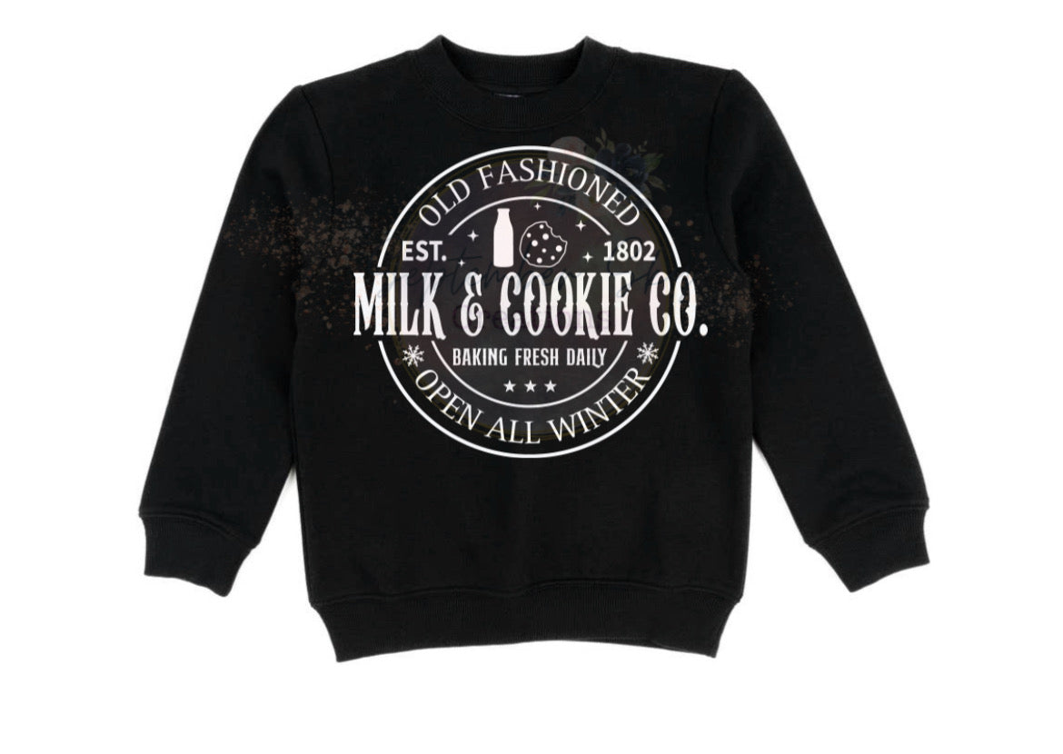 Old fashioned Milk and cookies