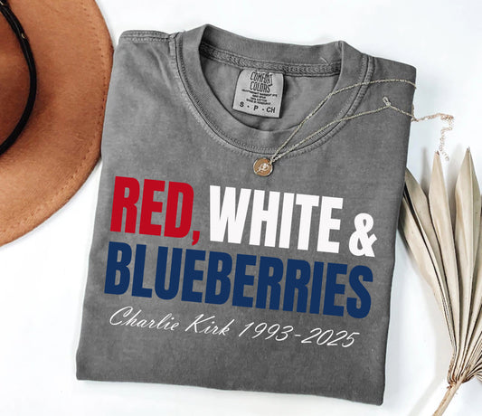 Red white and blueberries