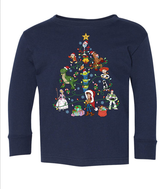 Christmas toys trees