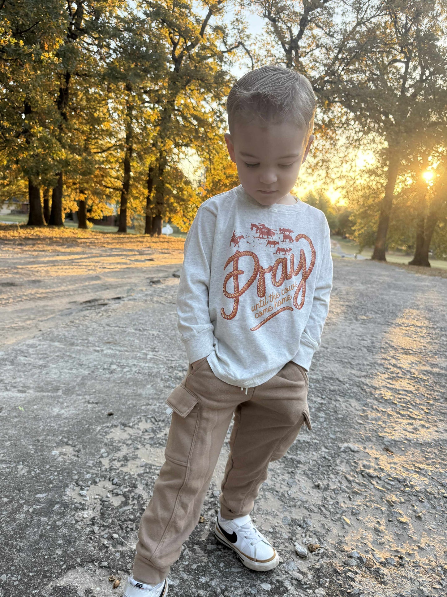 Pray until the cows come home