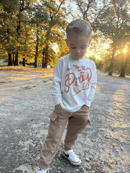 Pray until the cows come home