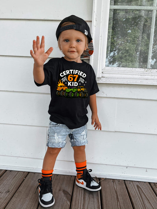 Certified 67 kid monster truck