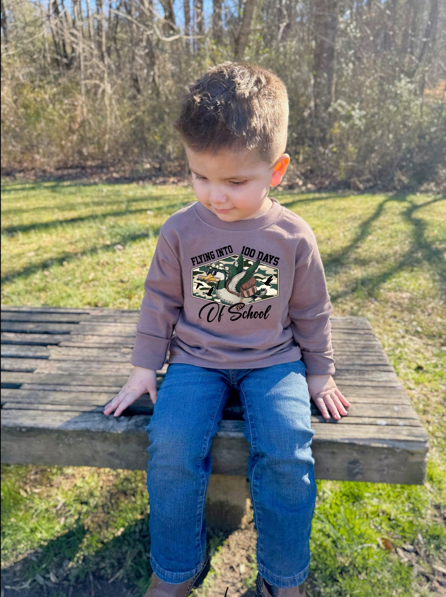 Flying into 100 days of school