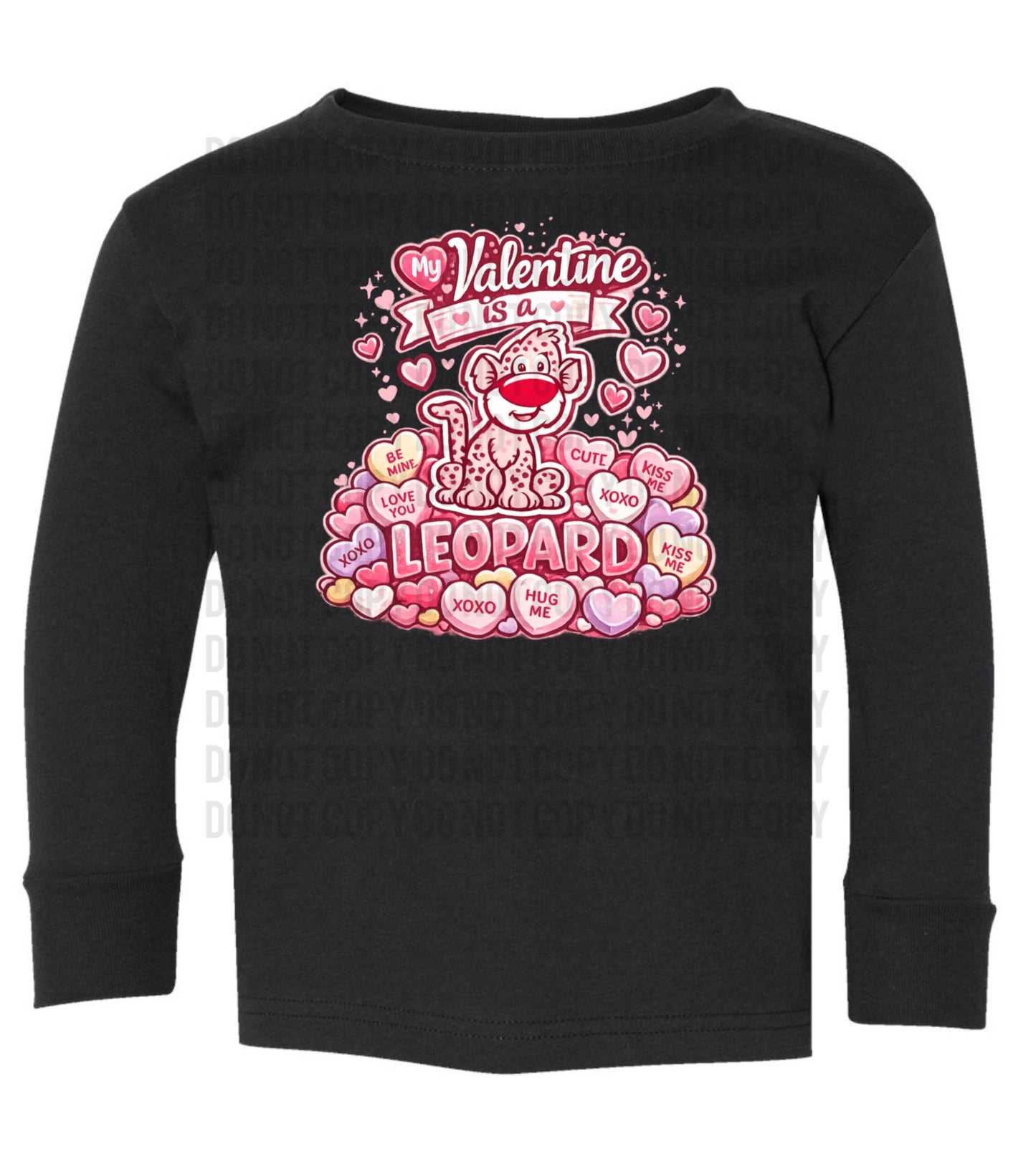 My valentine is a leopard