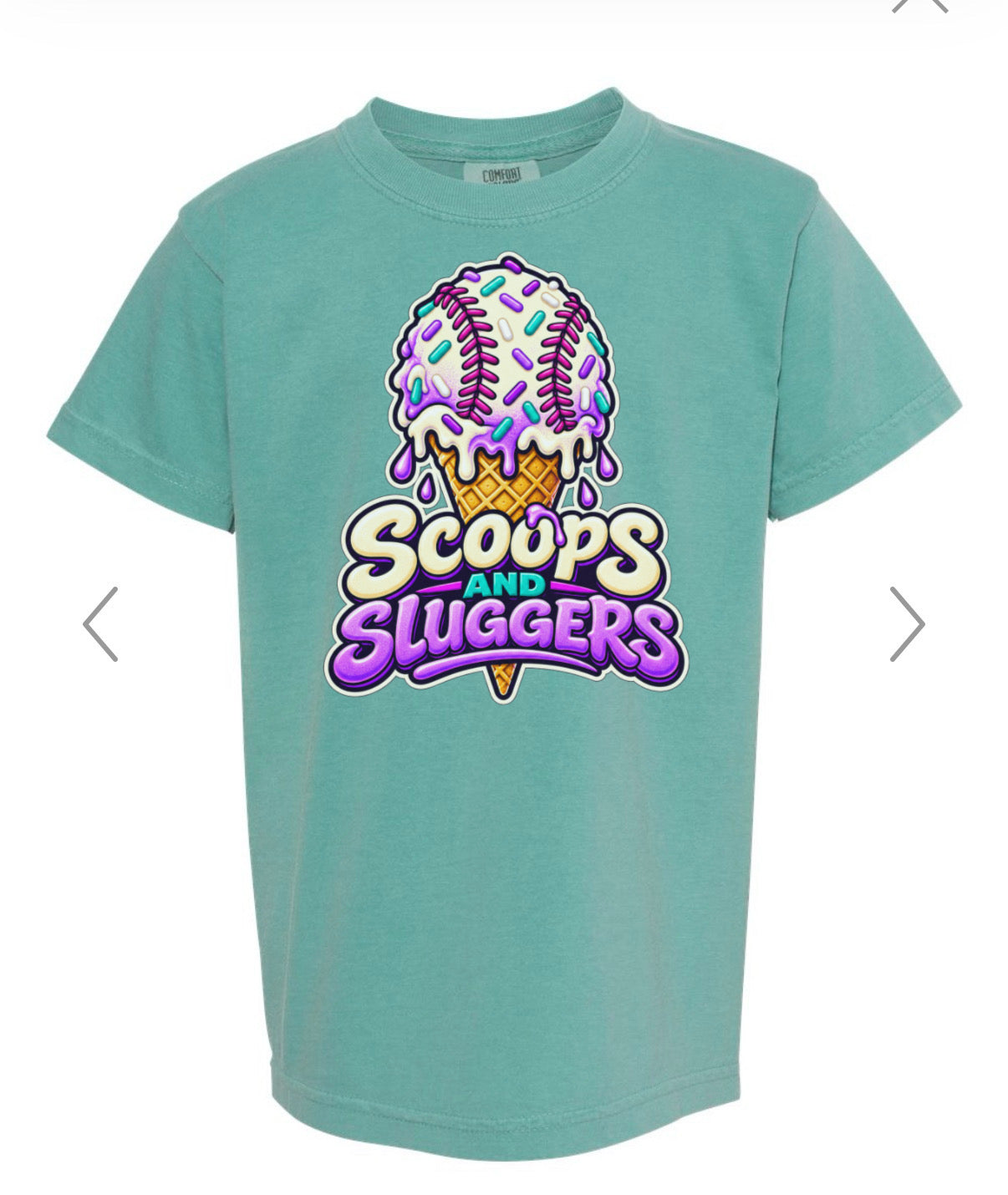 Baseball ice cream