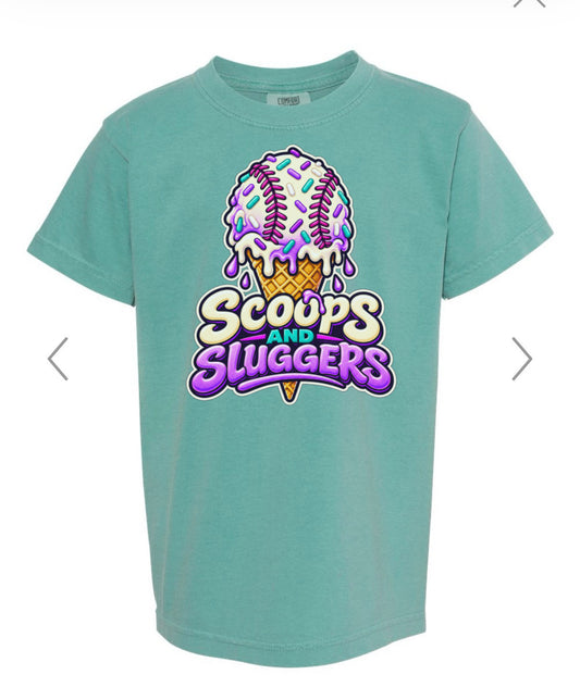 Baseball ice cream