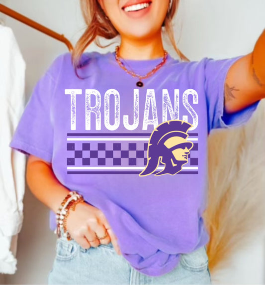 Trojans checkered