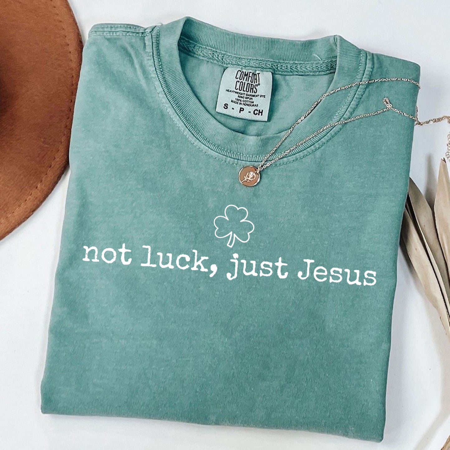 Not luck, just Jesus