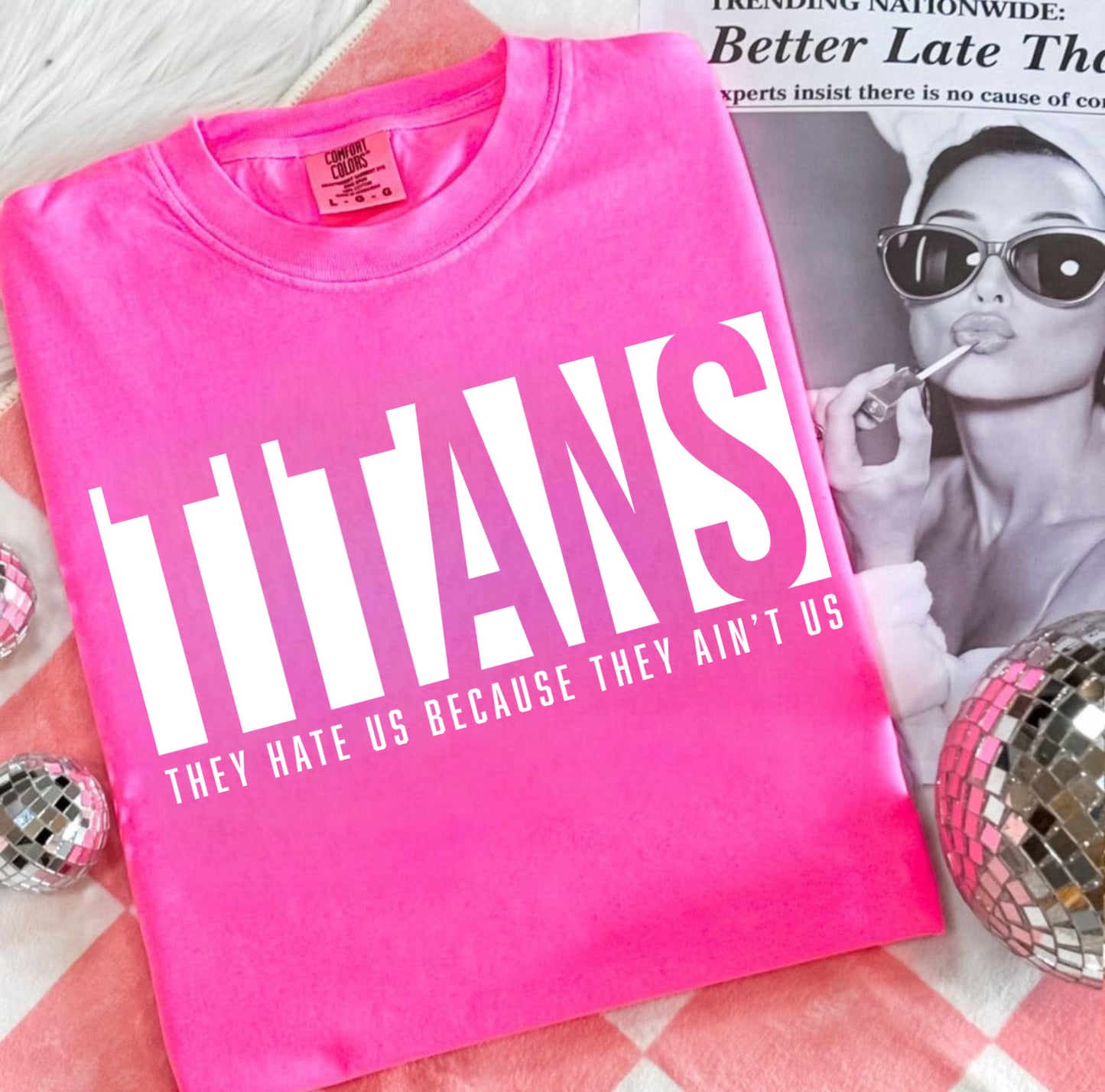 Titans they hate us cause they ain’t us