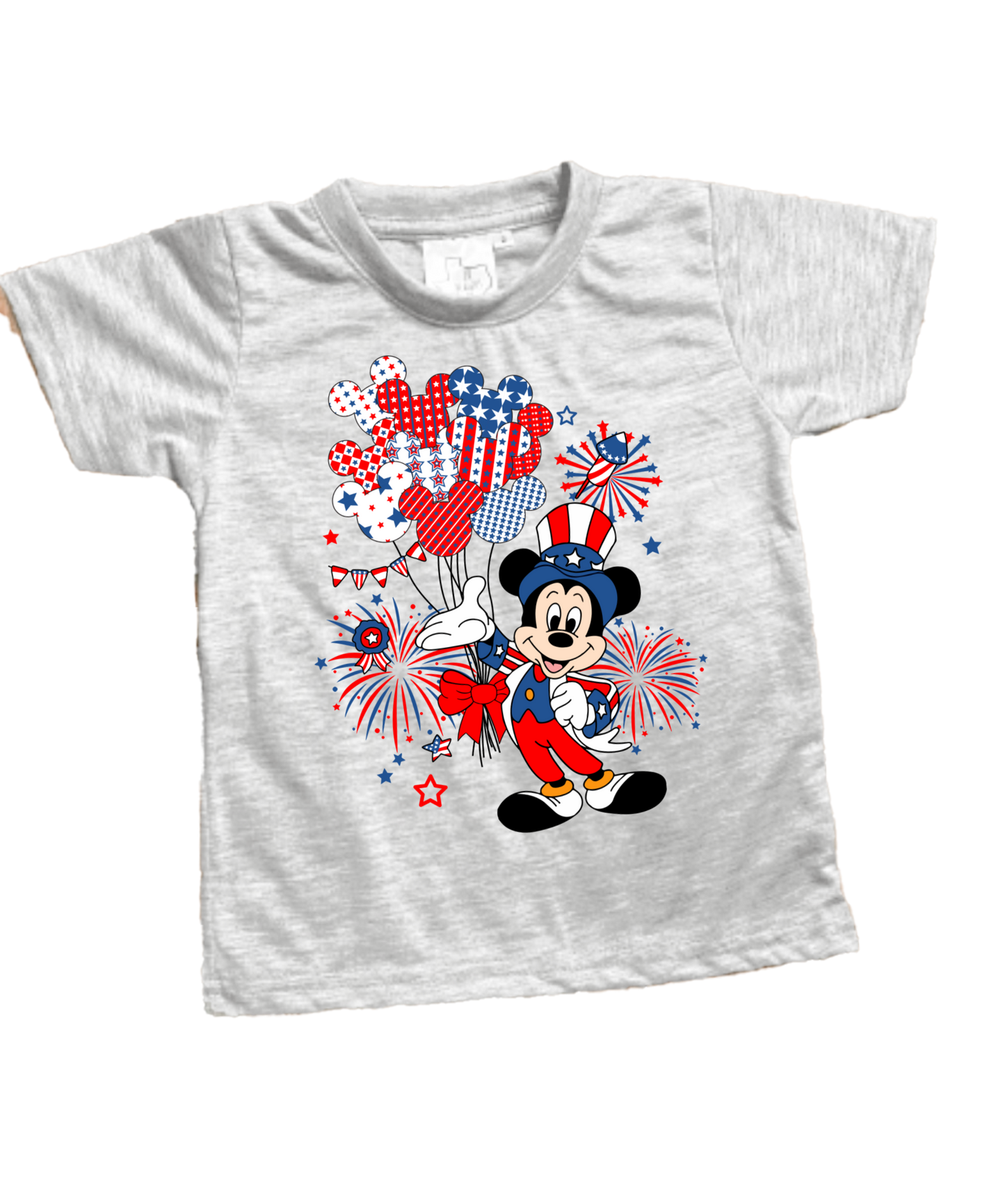 Red white blue boy mouse