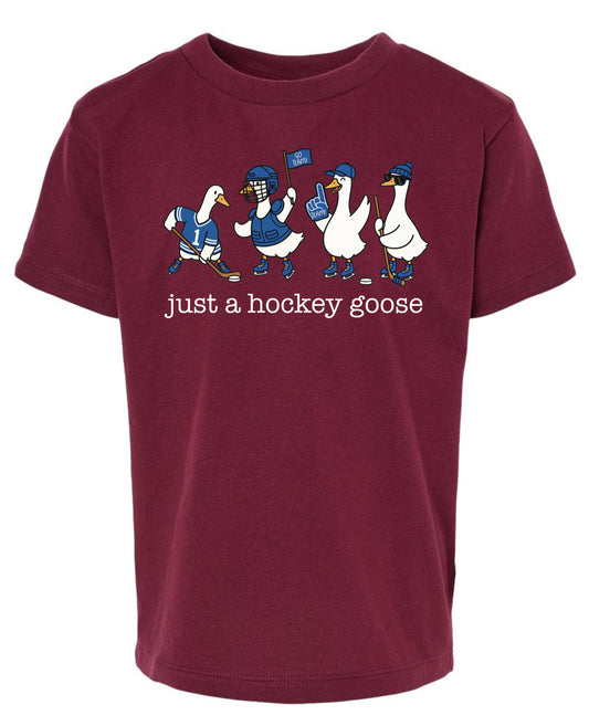 Just a hockey goose
