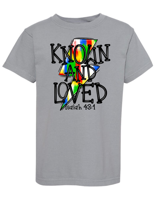 Autism awareness known and loved