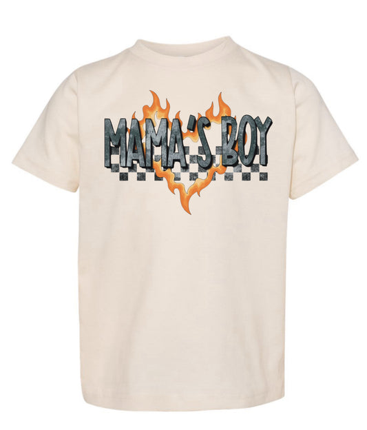 Mama’s boy heart flames