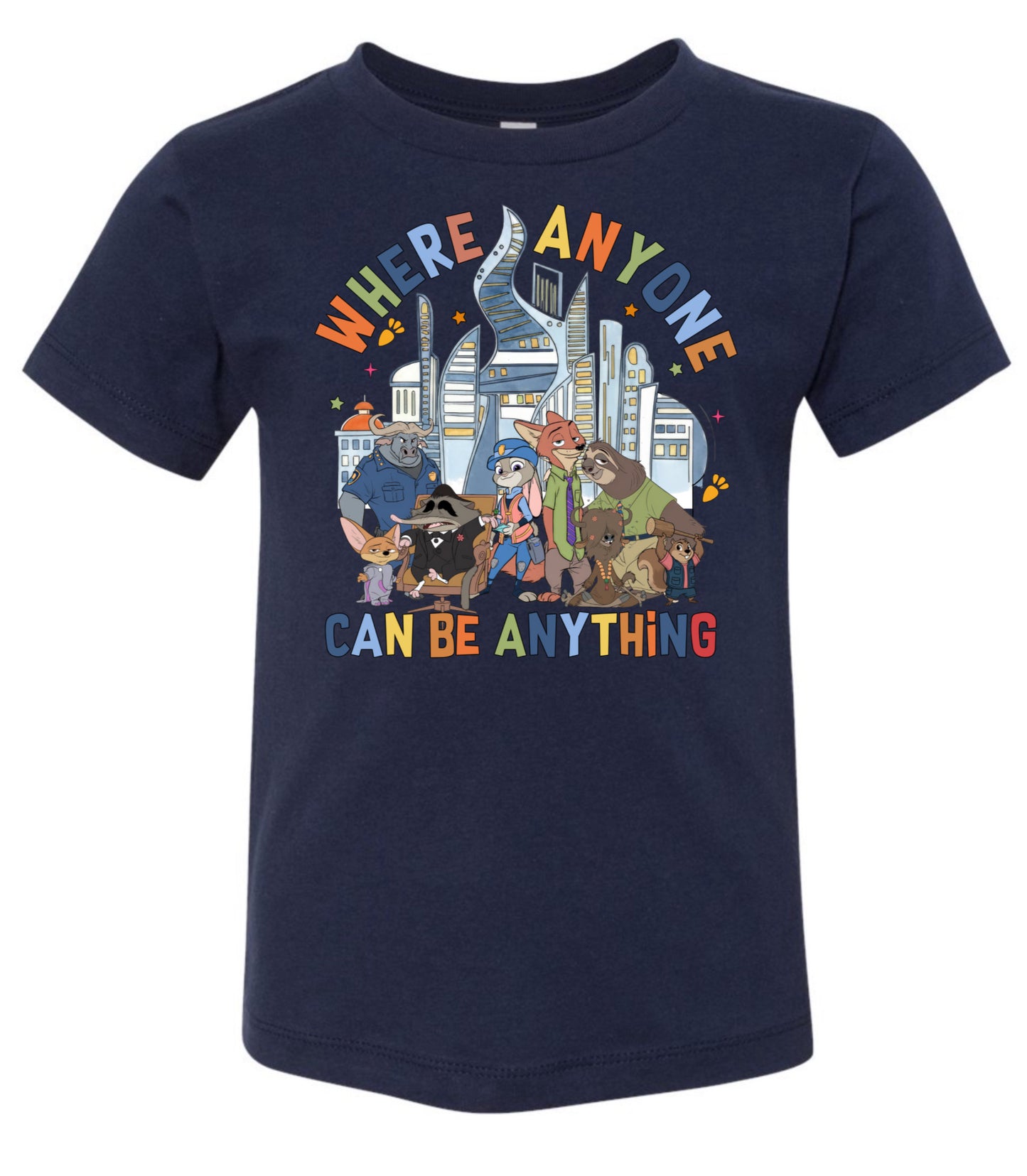 Where anyone can be anything zootopia