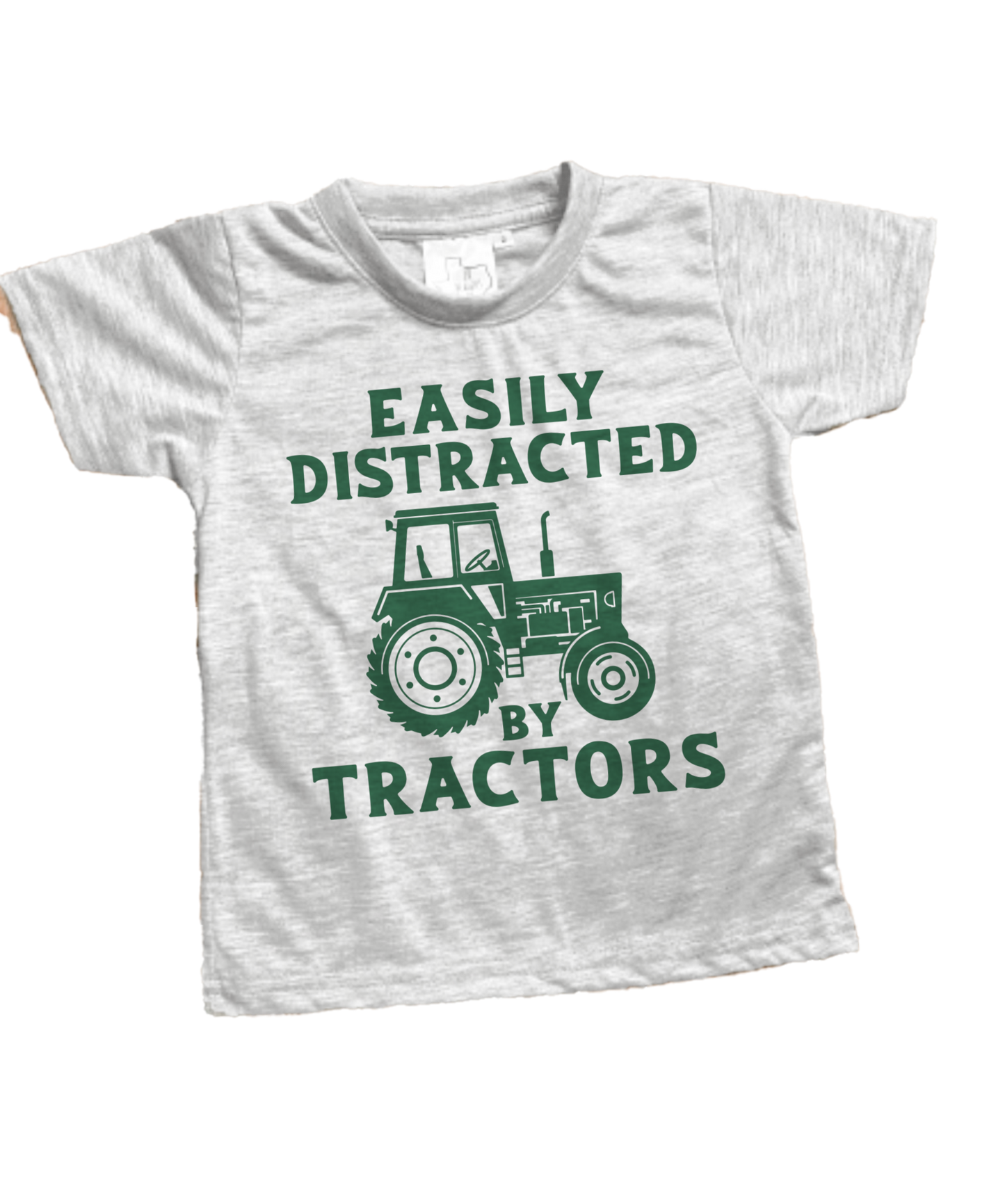 Easily distracted  by tractors