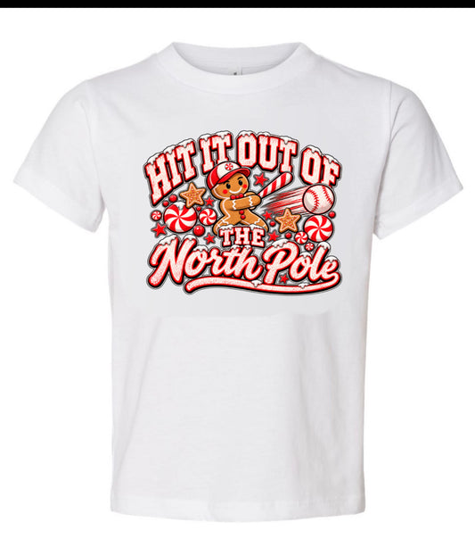 Hit it out of the North Pole baseball