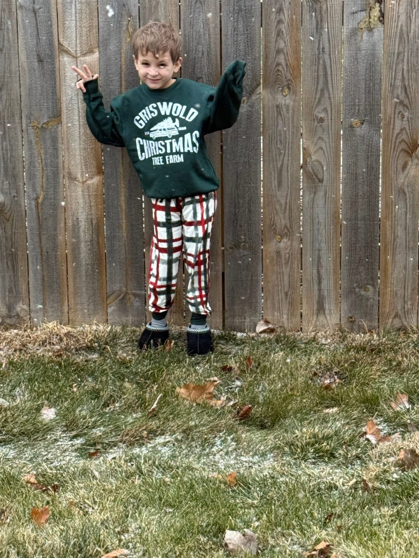 Griswold tree farm crewneck