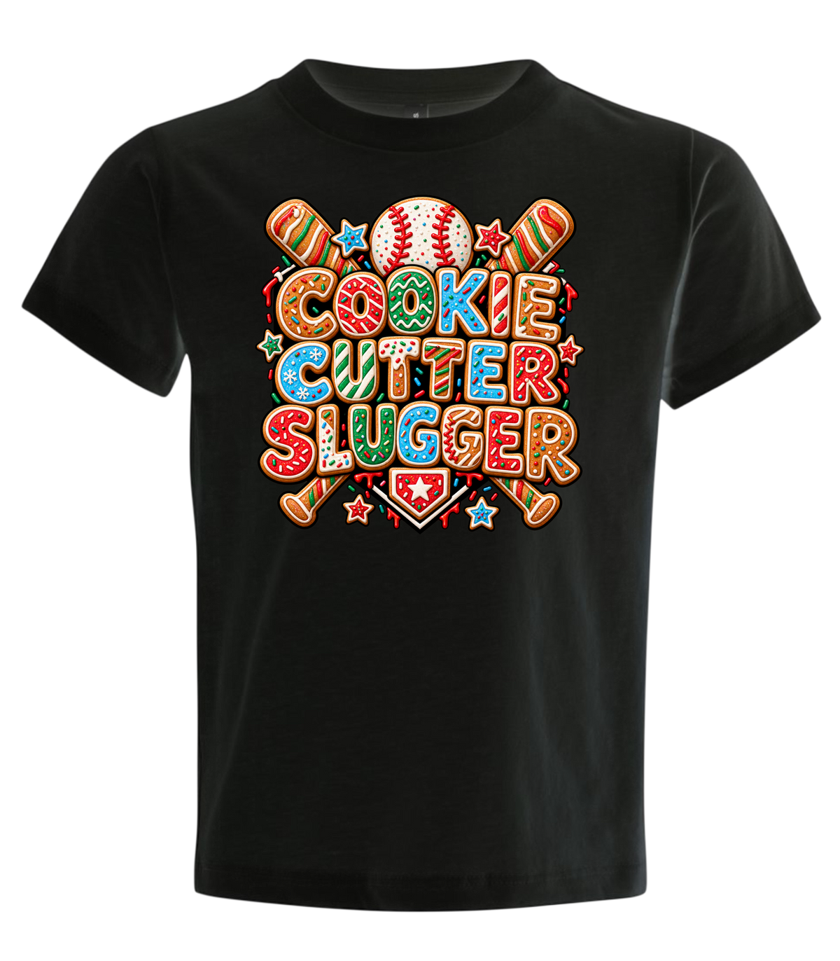 Cookie cutter slugger baseball