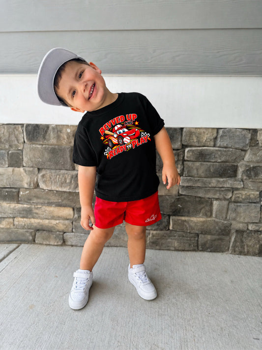 Revved up and ready to play cars