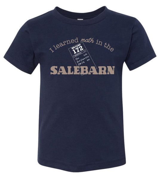 I learned math at the sale barn