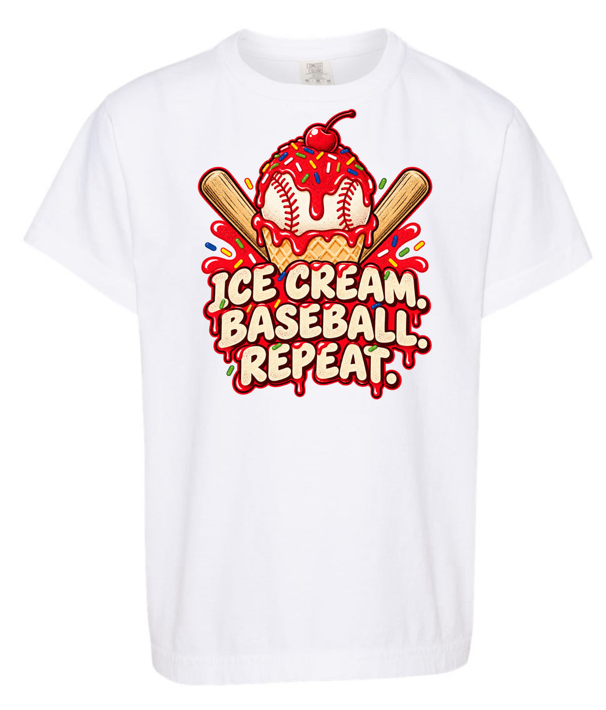 Ice cream baseball repeat