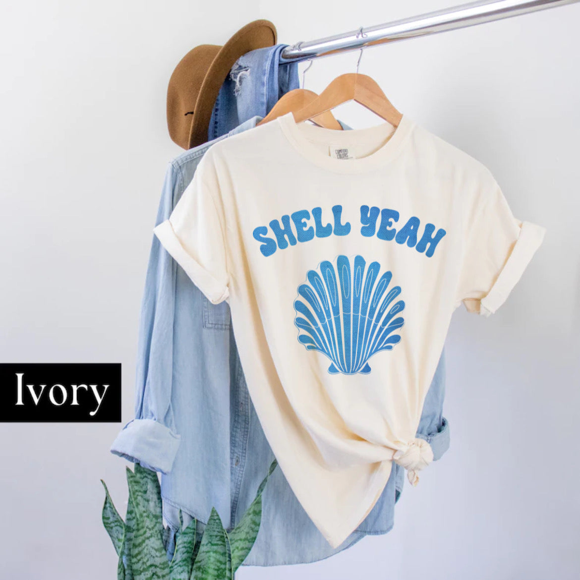 SHELL YEAH(polyester tee)