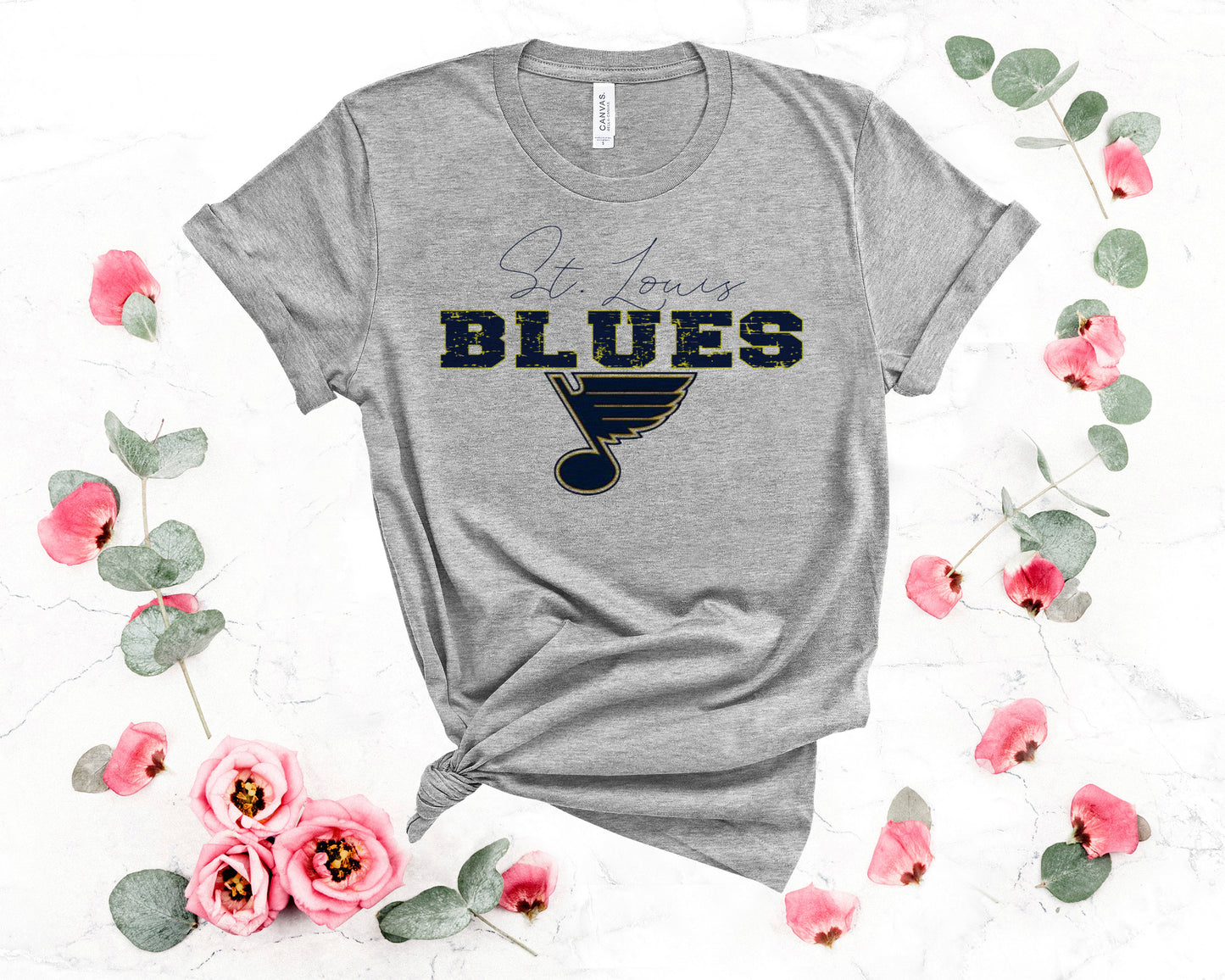 st louis blues with blues note