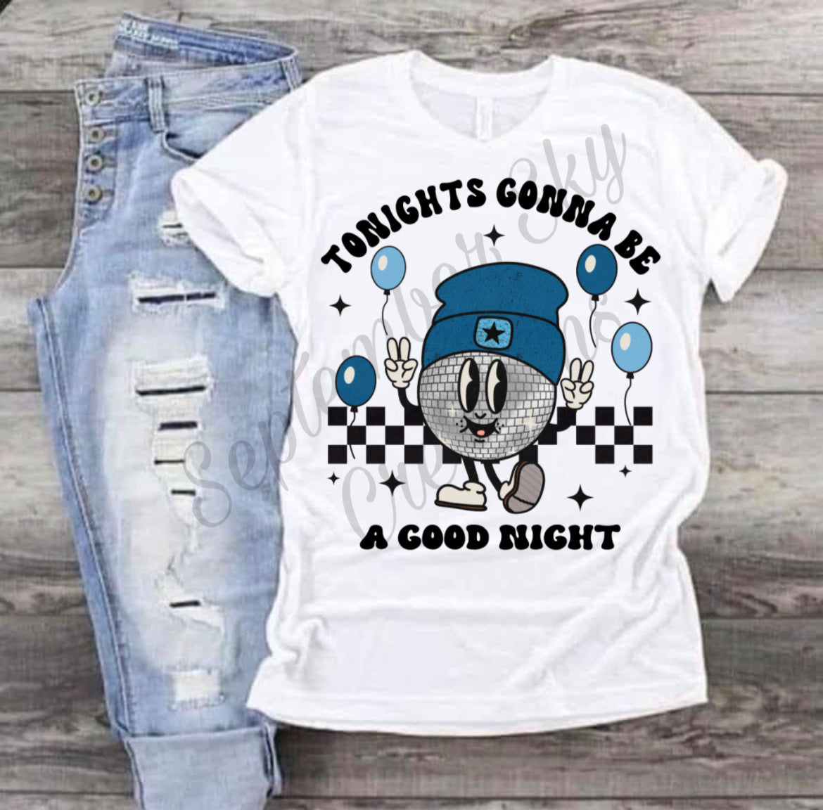 Tonight’s gonna be a good night blue