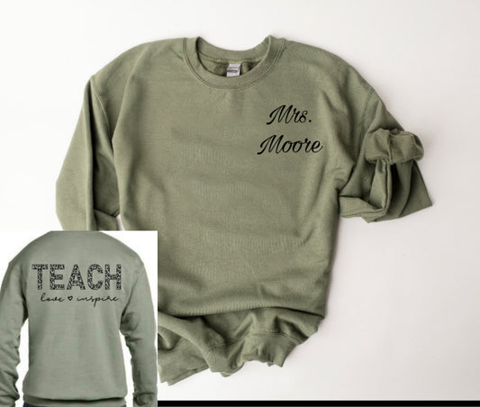 Teach love inspire