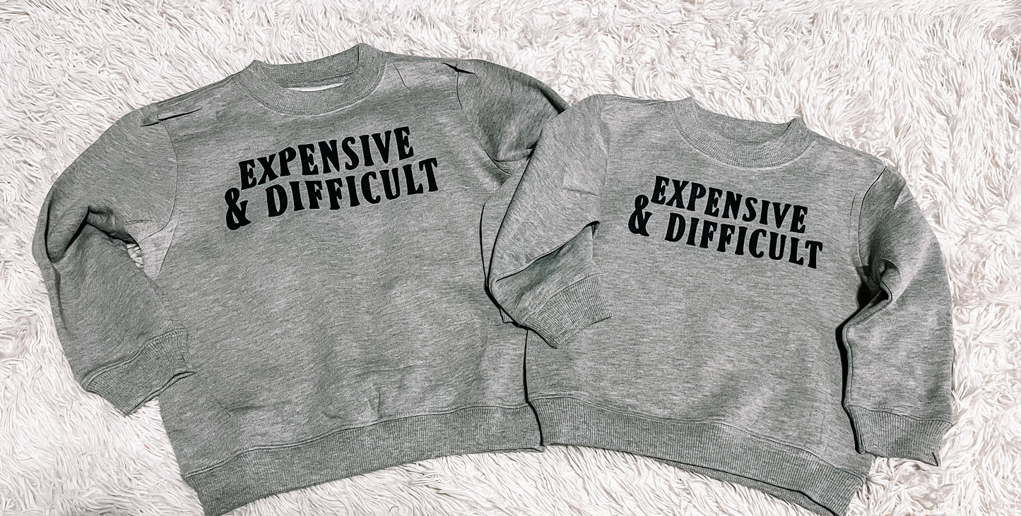 Expensive and difficult