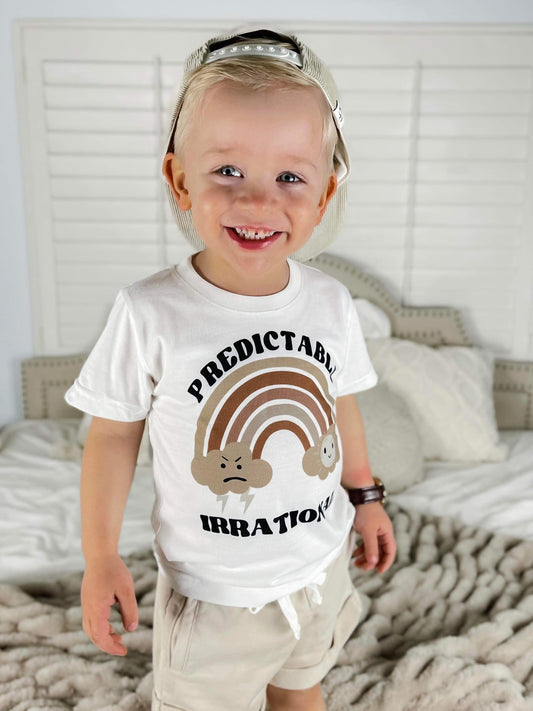 Predictably Irrational toddler tee