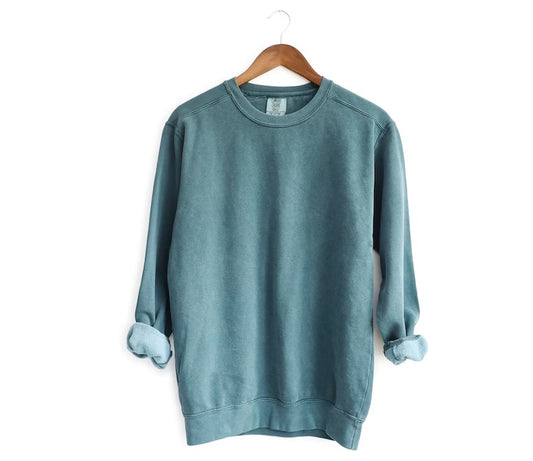 Custom comfort colors sweatshirt