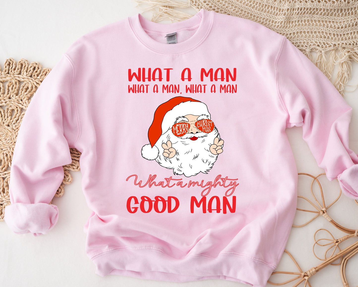 What a man sweatshirt