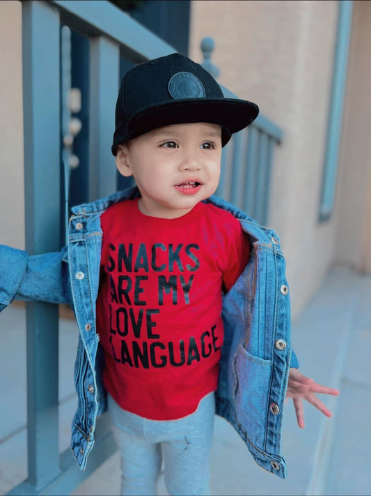 Snacks are my love language (t-shirt)