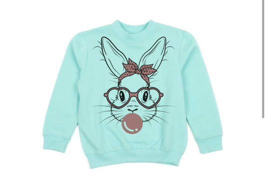 Bubblegum bunny( sweatshirt)