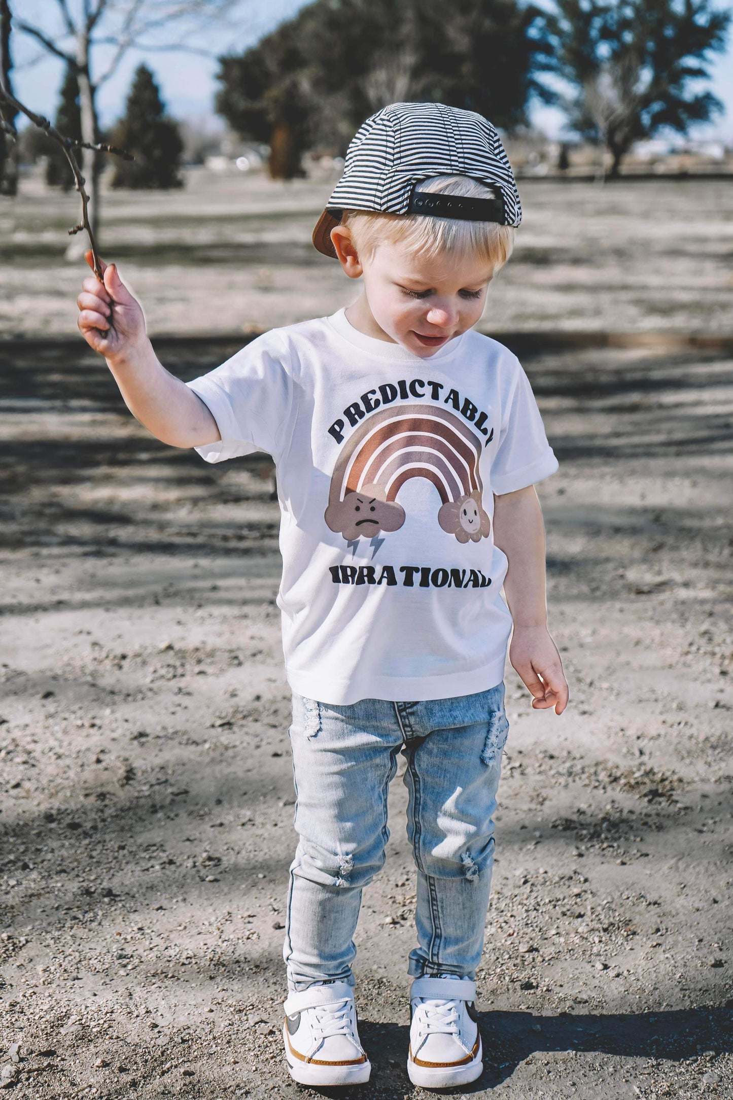 Predictably Irrational toddler tee