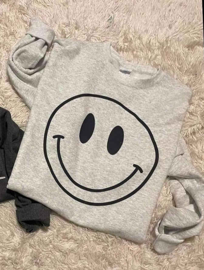 Smiley face sweatshirt